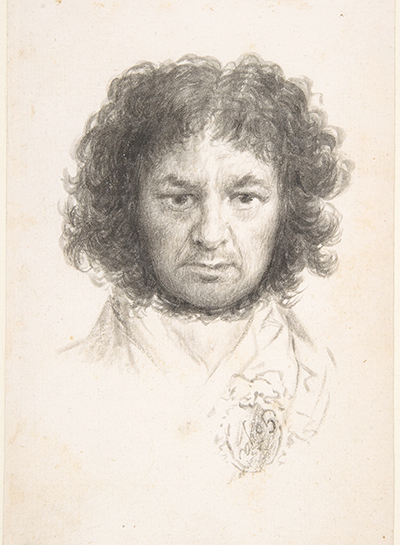 Autorretrato (Dibujo) Francisco de Goya